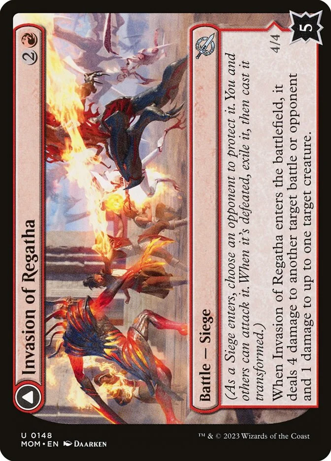 Invasion of Regatha (March of the Machine) - Magic: The Gathering in TCG Land