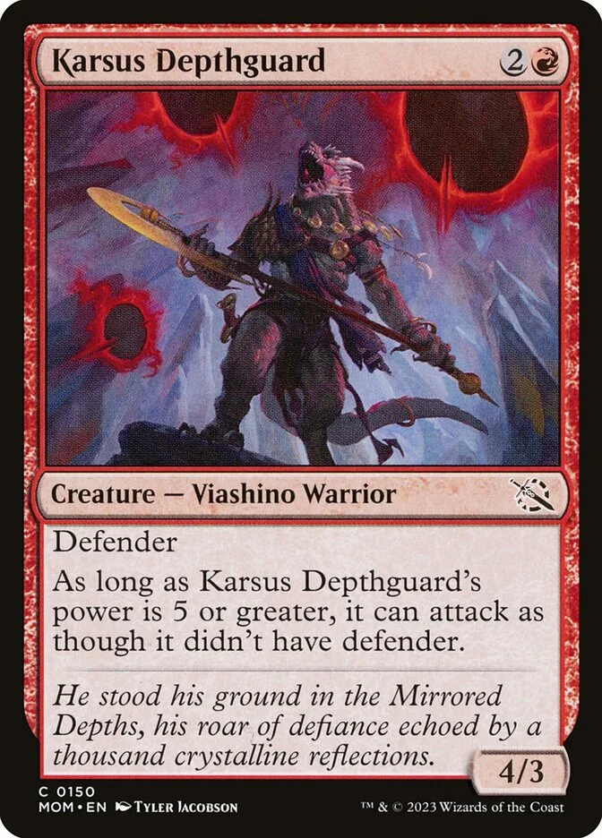Karsus Depthguard (March of the Machine) - Magic: The Gathering in TCG Land
