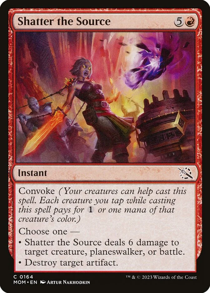 Shatter the Source (March of the Machine) - Magic: The Gathering in TCG Land