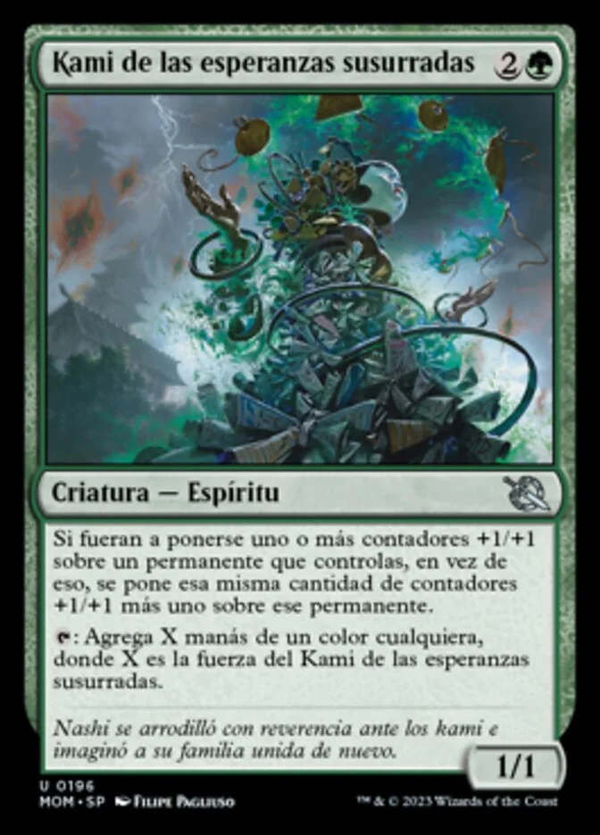 Kami de las esperanzas susurradas (March of the Machine) - Magic: The Gathering in TCG Land