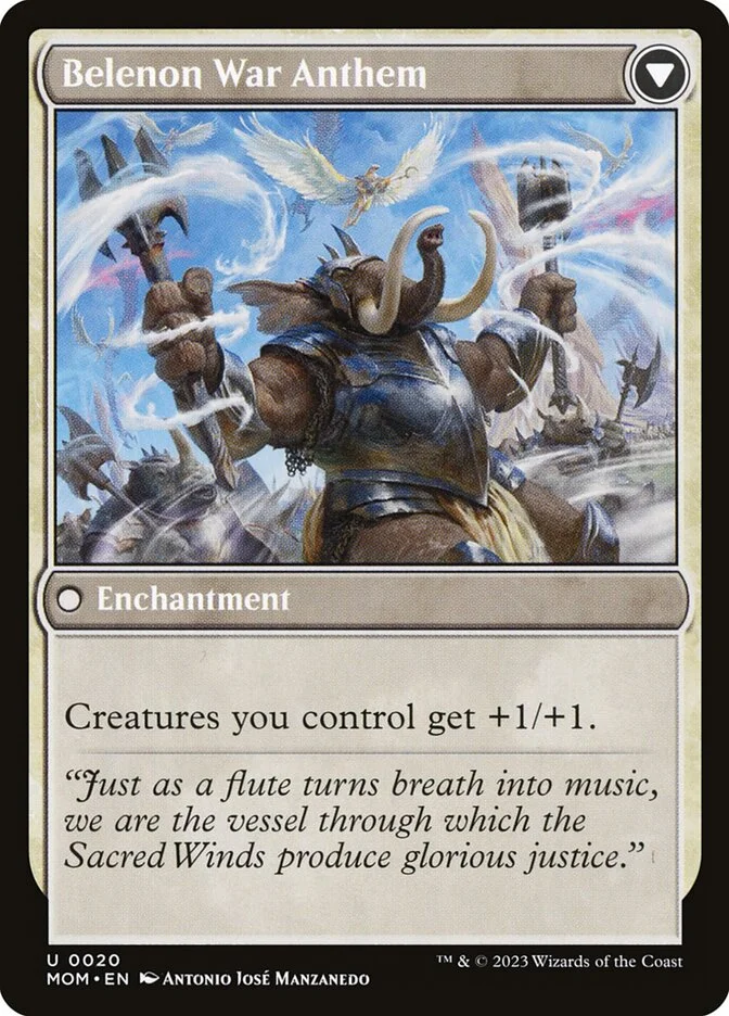 Belenon War Anthem (March of the Machine) - Magic: The Gathering in TCG Land México