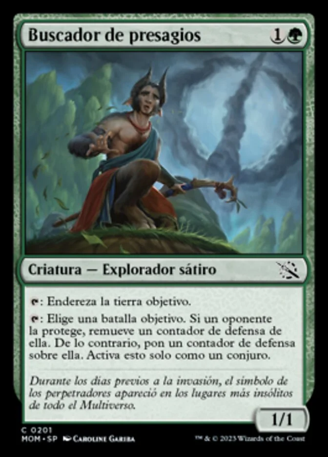 Buscador de presagios (March of the Machine) - Magic: The Gathering in TCG Land