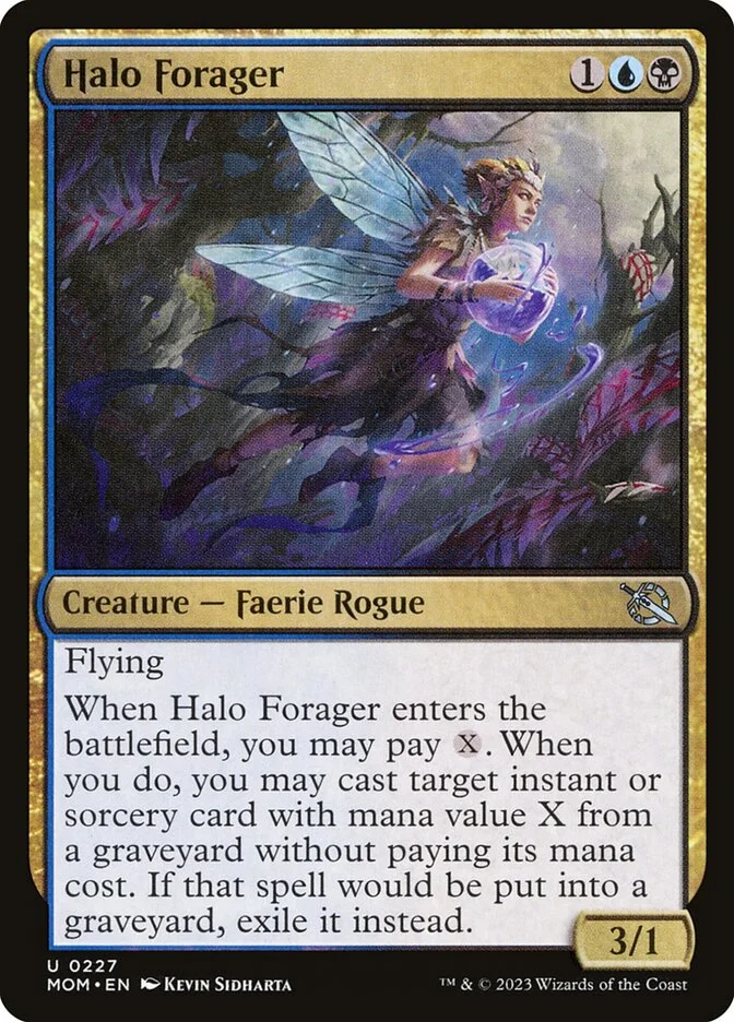 Halo Forager (March of the Machine) - Magic: The Gathering in TCG Land