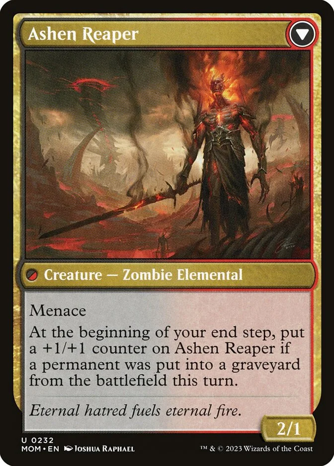Ashen Reaper (March of the Machine) - Magic: The Gathering in TCG Land