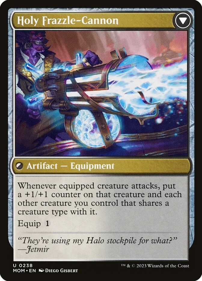 Holy Frazzle-Cannon (March of the Machine) - Magic: The Gathering in TCG Land
