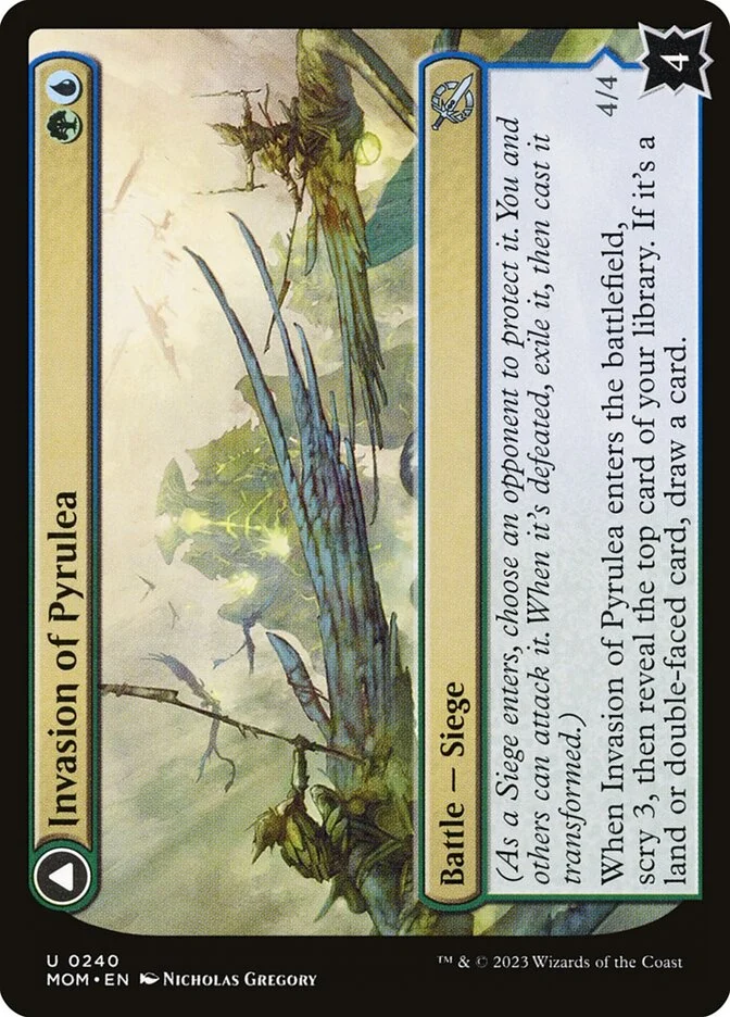Invasion of Pyrulea (March of the Machine) - Magic: The Gathering in TCG Land