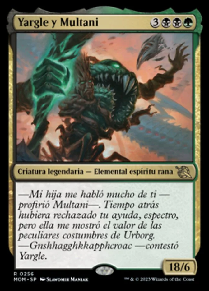 Yargle y Multani (March of the Machine) - Magic: The Gathering in TCG Land