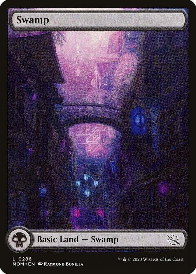 Swamp (March of the Machine) - Magic: The Gathering in TCG Land