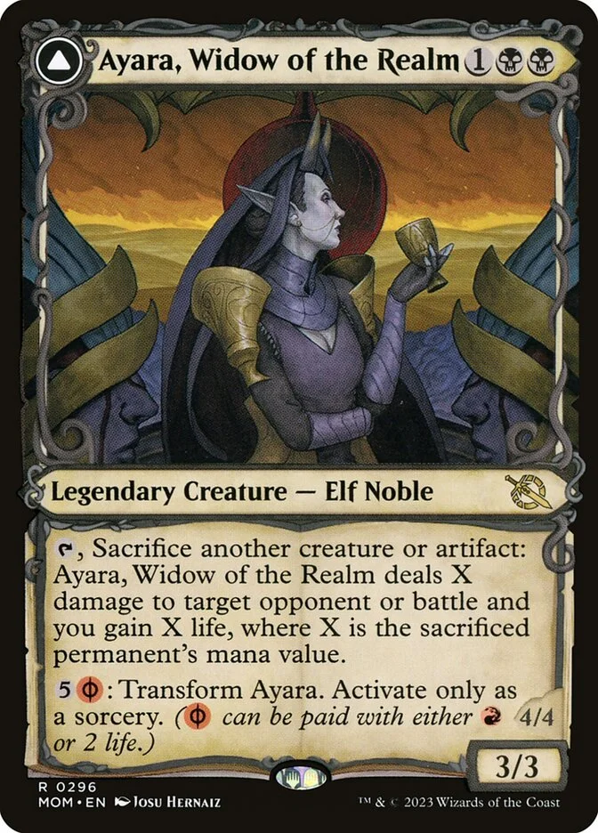 Ayara, Widow of the Realm (March of the Machine) - Magic: The Gathering in TCG Land México