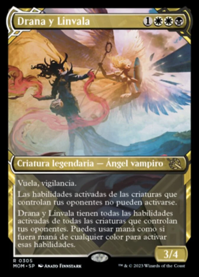Drana y Linvala (March of the Machine) - Magic: The Gathering in TCG Land