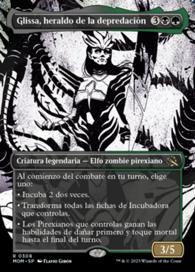 Glissa, heraldo de la depredación (March of the Machine) - Magic: The Gathering in TCG Land