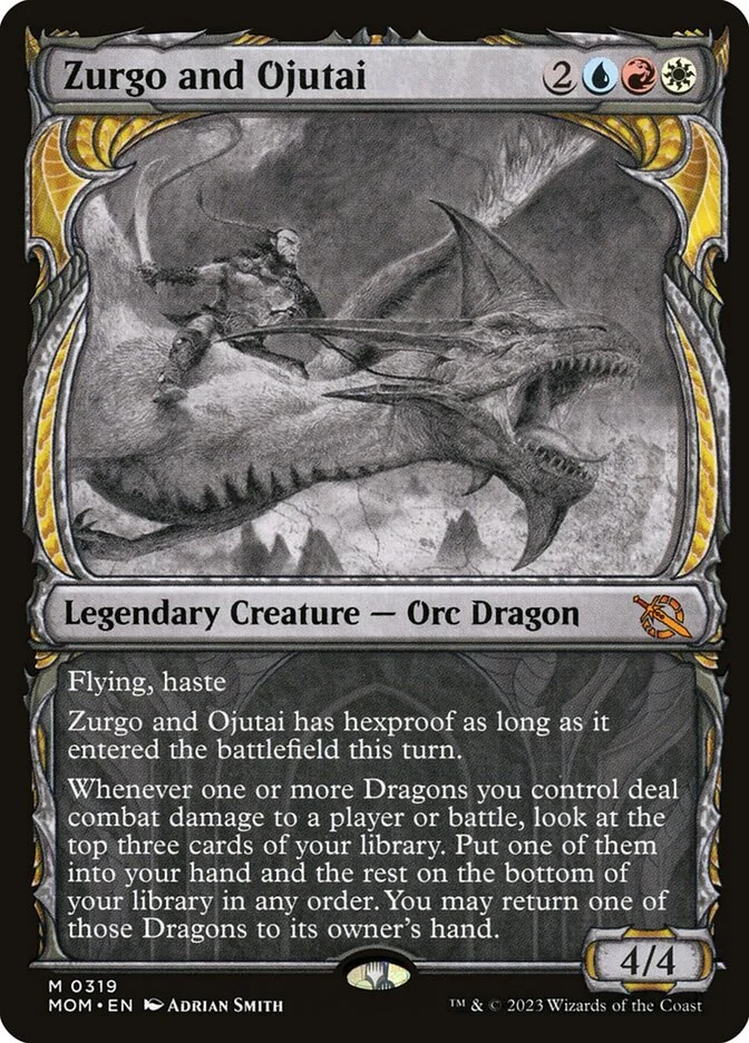 Zurgo and Ojutai (March of the Machine) - Magic: The Gathering in TCG Land