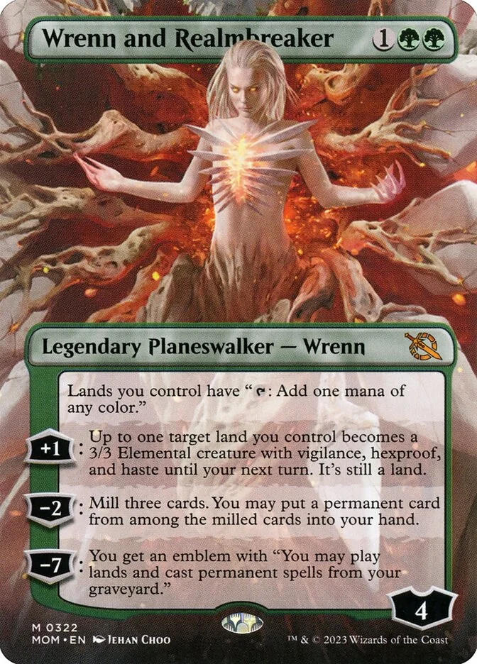 Wrenn and Realmbreaker (March of the Machine) - Magic: The Gathering in TCG Land
