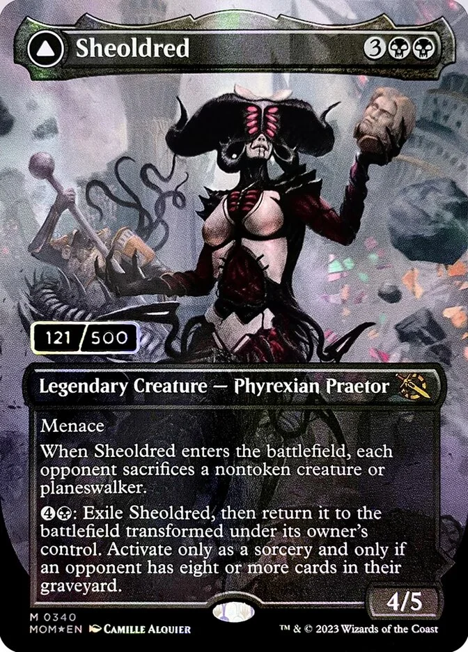 Sheoldred (March of the Machine) - Magic: The Gathering in TCG Land