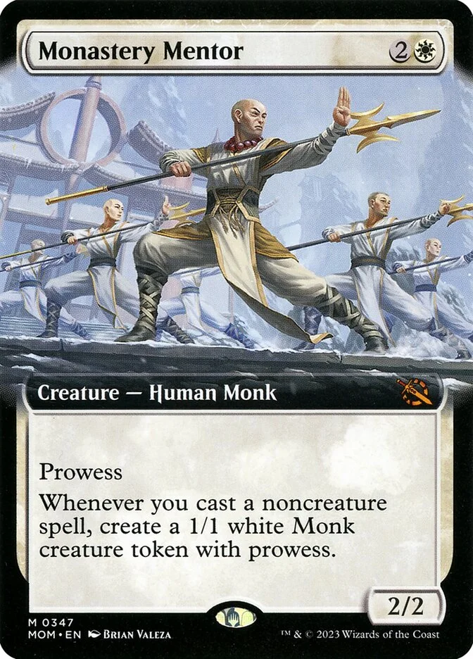 Monastery Mentor (March of the Machine) - Magic: The Gathering in TCG Land