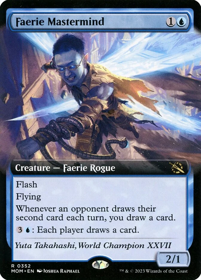 Faerie Mastermind (March of the Machine) - Magic: The Gathering in TCG Land