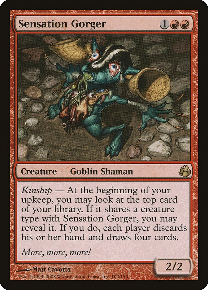 Sensation Gorger (Morningtide) - Magic: The Gathering in TCG Land