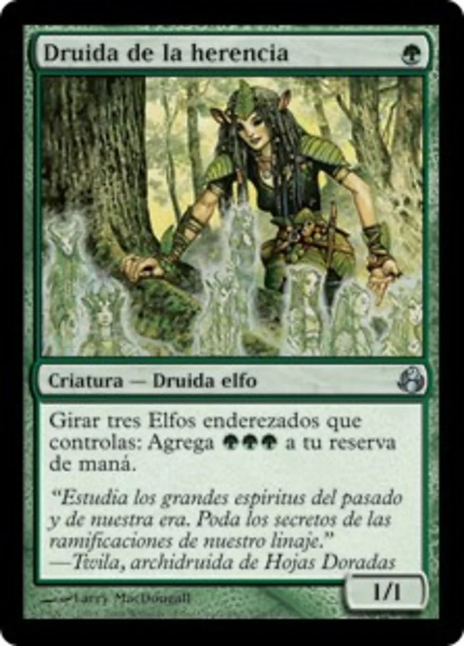 Druida de la herencia (Morningtide) - Magic: The Gathering in TCG Land
