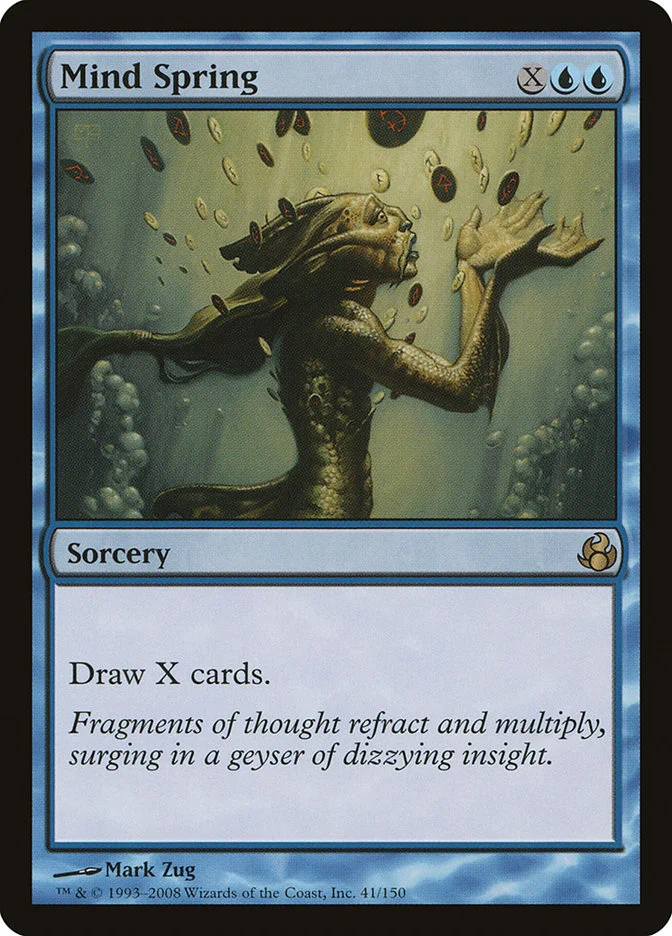 Mind Spring (Morningtide) - Magic: The Gathering in TCG Land