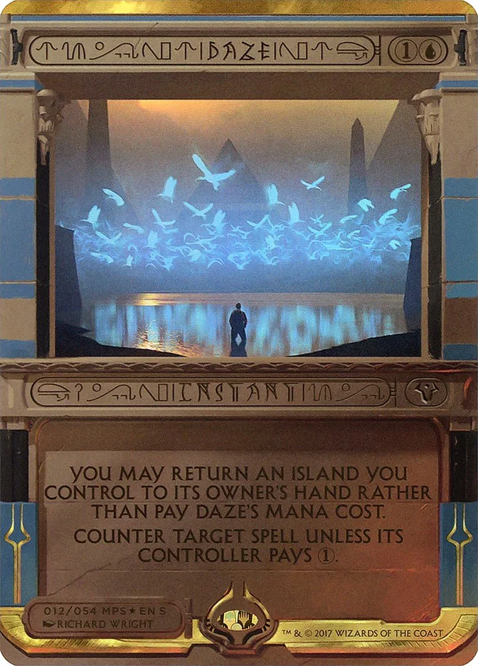 Daze (Amonkhet Invocations) - Magic: The Gathering in TCG Land