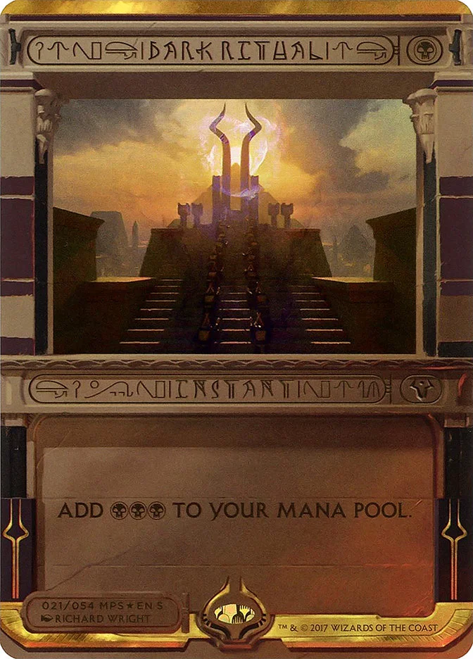 Dark Ritual (Amonkhet Invocations) - Magic: The Gathering in TCG Land México