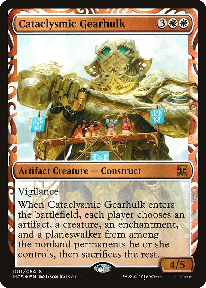 Cataclysmic Gearhulk (Kaladesh Inventions) - Magic: The Gathering in TCG Land