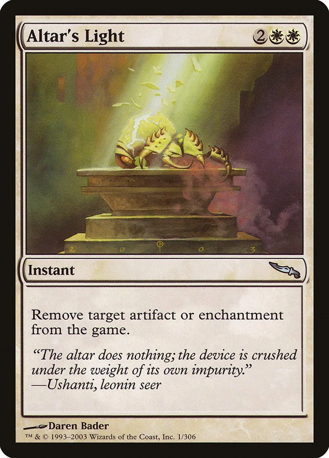 Altar's Light (Mirrodin) - Magic: The Gathering in TCG Land