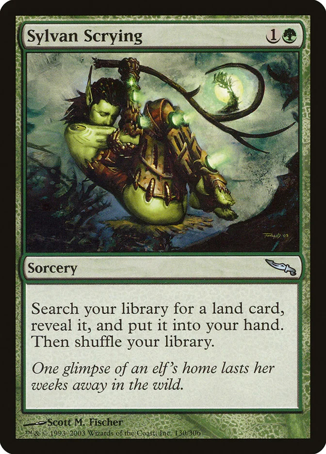 Sylvan Scrying (Mirrodin) - Magic: The Gathering in TCG Land