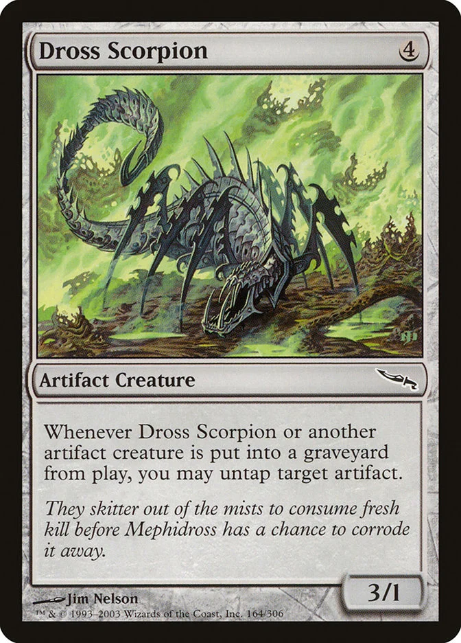 Dross Scorpion (Mirrodin) - Magic: The Gathering in TCG Land