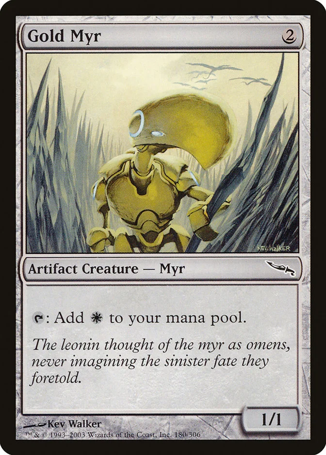 Gold Myr (Mirrodin) - Magic: The Gathering in TCG Land México