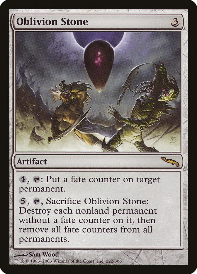 Oblivion Stone (Mirrodin) - Magic: The Gathering in TCG Land