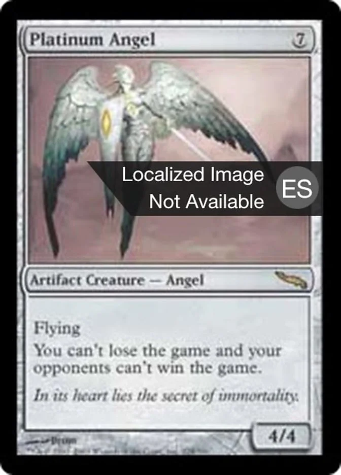 Ángel de platino (Mirrodin) - Magic: The Gathering in TCG Land