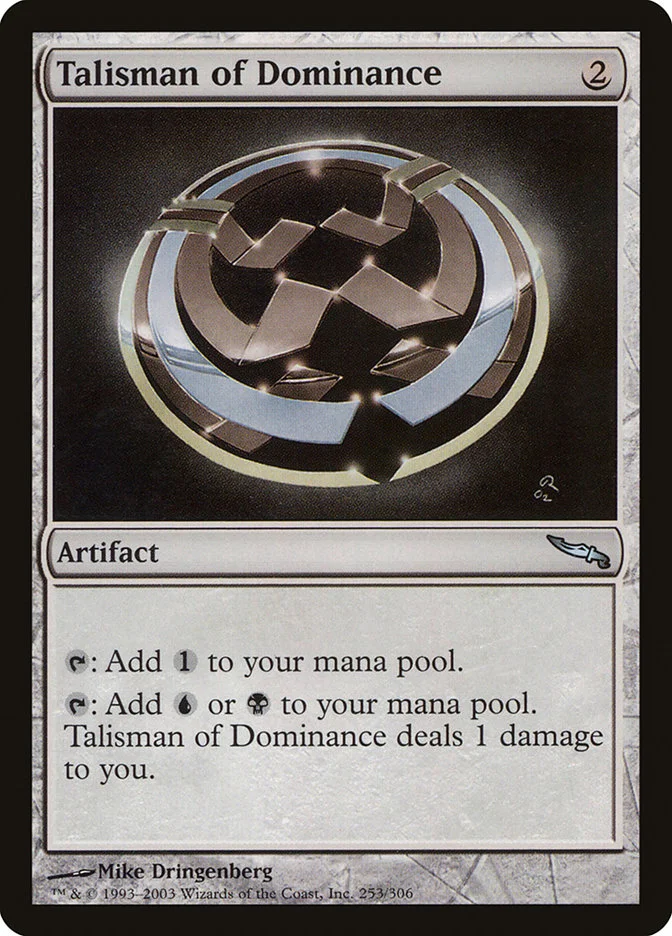 Talisman of Dominance (Mirrodin) - Magic: The Gathering in TCG Land México