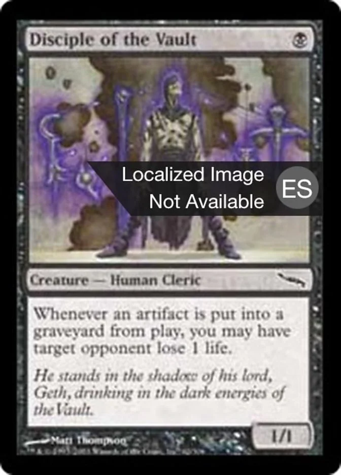Discípulo de la Bóveda (Mirrodin) - Magic: The Gathering in TCG Land México
