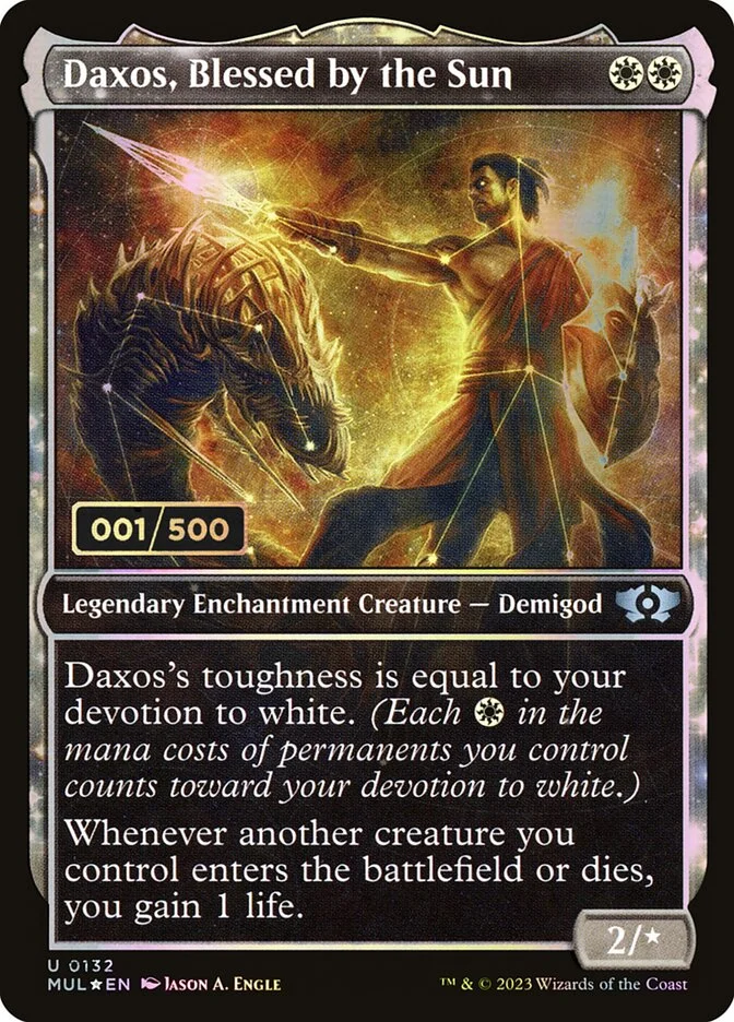 Daxos, Blessed by the Sun (Multiverse Legends) - Magic: The Gathering in TCG Land