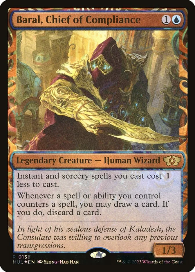 Baral, Chief of Compliance (Multiverse Legends) - Magic: The Gathering in TCG Land