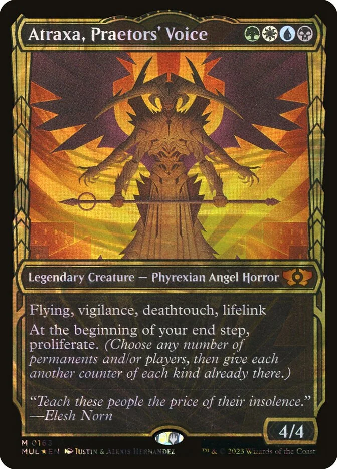 Atraxa, Praetors' Voice (Multiverse Legends) - Magic: The Gathering in TCG Land