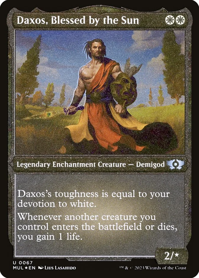 Daxos, Blessed by the Sun (Multiverse Legends) - Magic: The Gathering in TCG Land