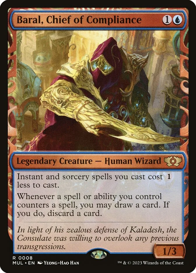 Baral, Chief of Compliance (Multiverse Legends) - Magic: The Gathering in TCG Land
