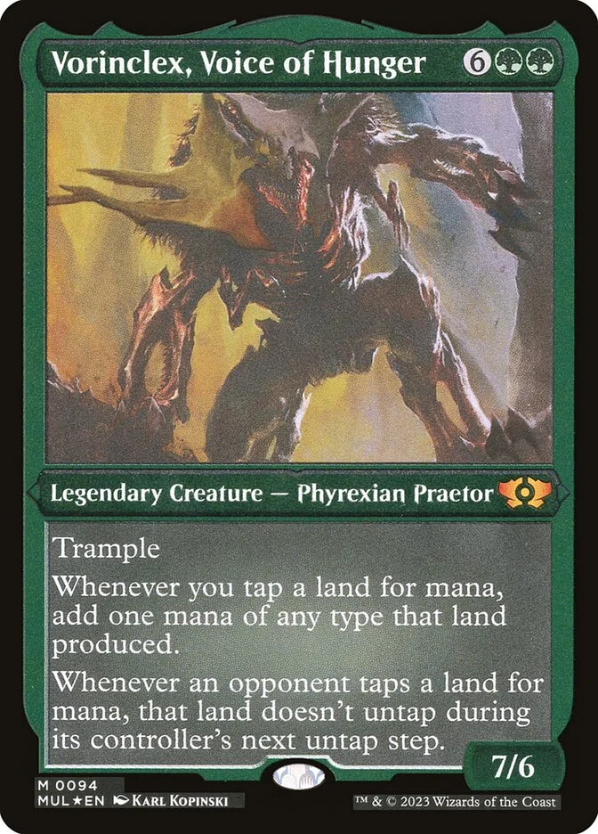 Vorinclex, Voice of Hunger (Multiverse Legends) - Magic: The Gathering in TCG Land