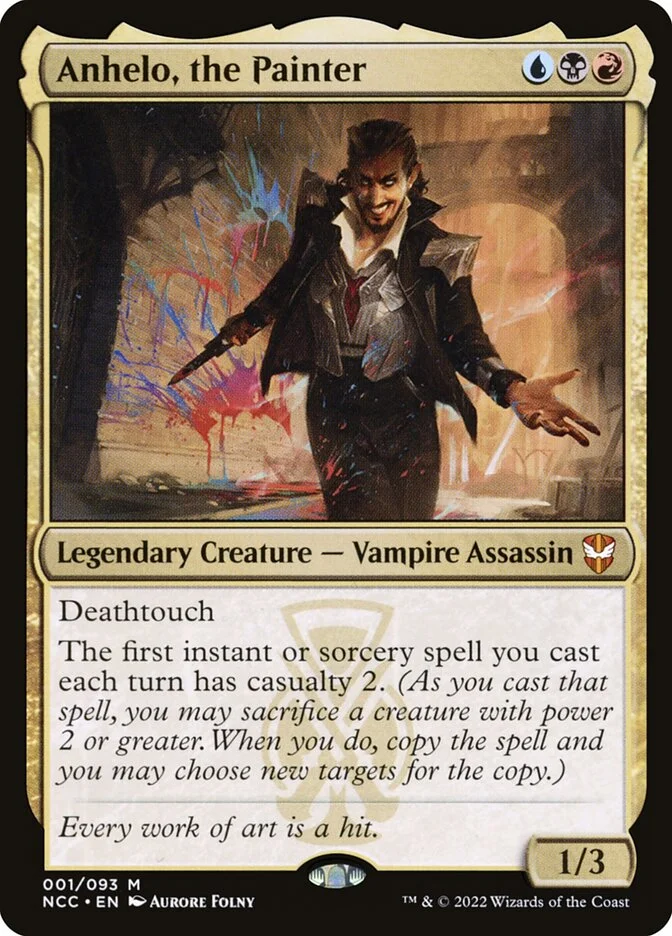 Anhelo, the Painter (New Capenna Commander) - Magic: The Gathering in TCG Land México