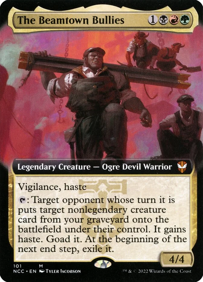 The Beamtown Bullies (New Capenna Commander) - Magic: The Gathering in TCG Land