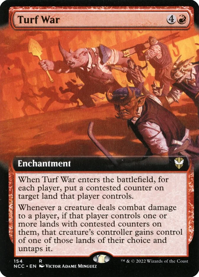 Turf War (New Capenna Commander) - Magic: The Gathering in TCG Land