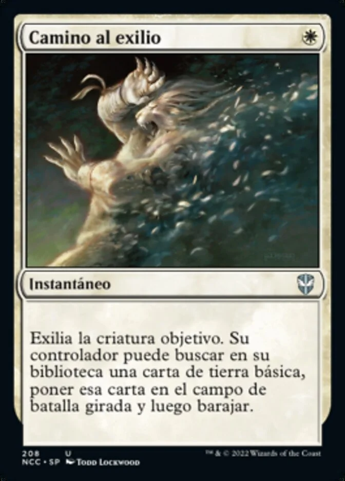 Camino al exilio (New Capenna Commander) - Magic: The Gathering in TCG Land