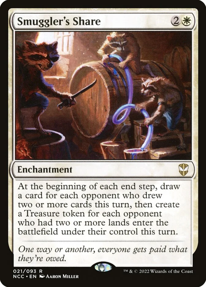 Smuggler's Share (New Capenna Commander) - Magic: The Gathering in TCG Land