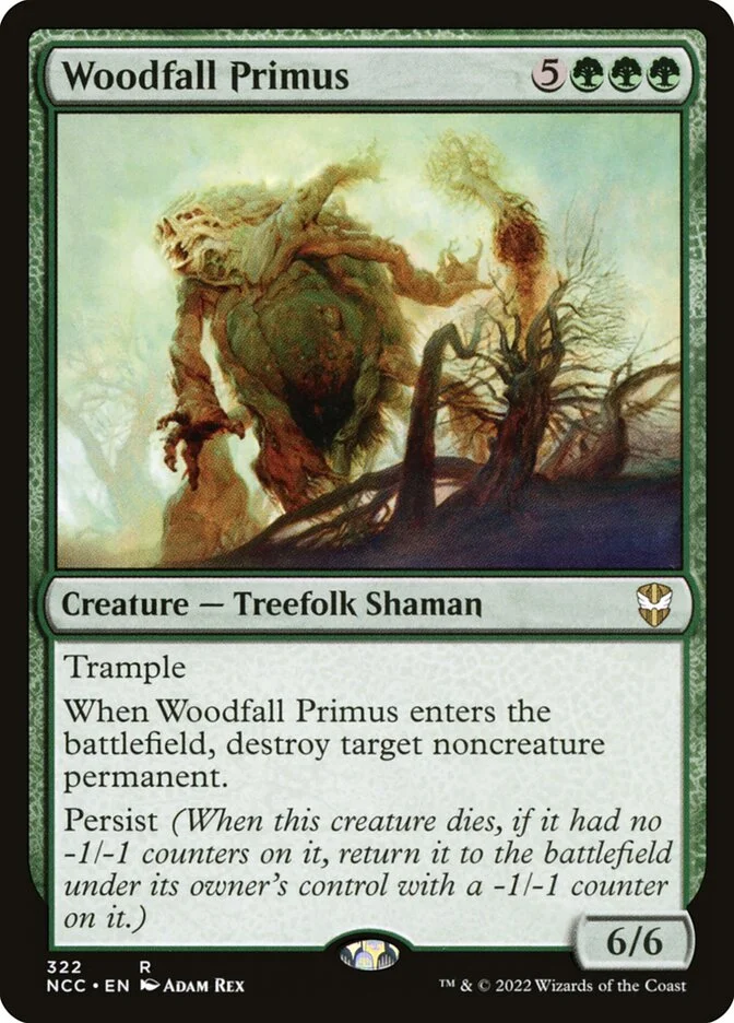 Woodfall Primus (New Capenna Commander) - Magic: The Gathering in TCG Land