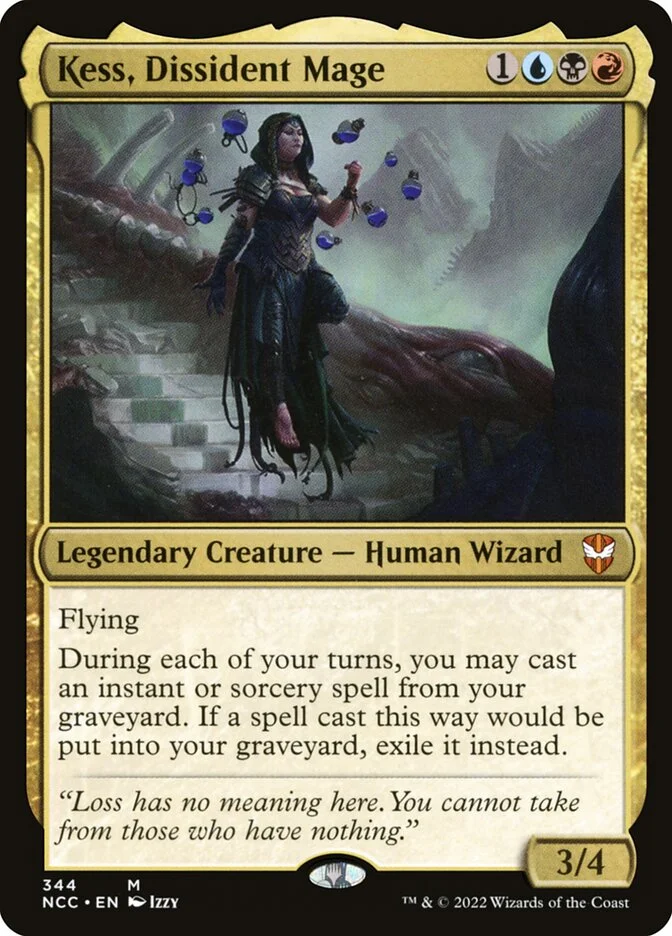 Kess, Dissident Mage (New Capenna Commander) - Magic: The Gathering in TCG Land