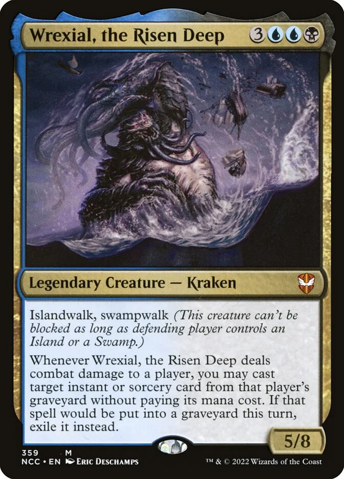 Wrexial, the Risen Deep (New Capenna Commander) - Magic: The Gathering in TCG Land