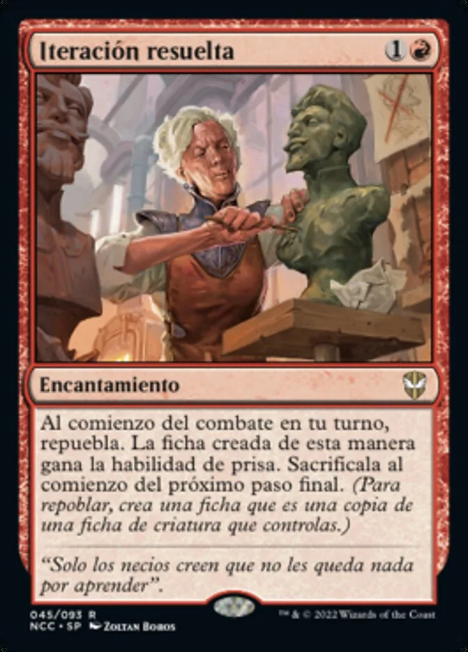 Iteración resuelta (New Capenna Commander) - Magic: The Gathering in TCG Land México