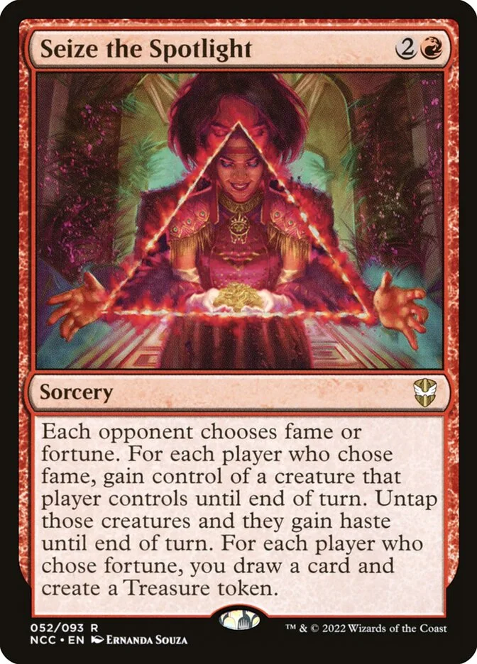 Seize the Spotlight (New Capenna Commander) - Magic: The Gathering in TCG Land